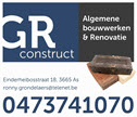 Gr Constructie en Renovatie Logo